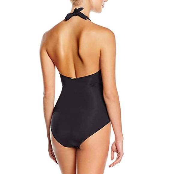 NWT Michael Kors Twist-Tie One-Piece Swimsuit - Picture 2 of 4